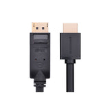 Cable DP male to HDMI male cable 1M black