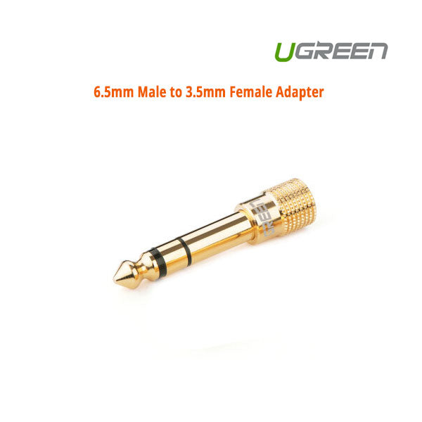 Male Adapter to Female Adapter 6.5mm Male to 3.5mm Female Adapter