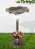 Decor Garden Feature Feeding Water With Solar Light Outdoor Garden feature. (idro)