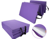 Health and Fitness Items Exercise Thick Comfy Foldable Mat