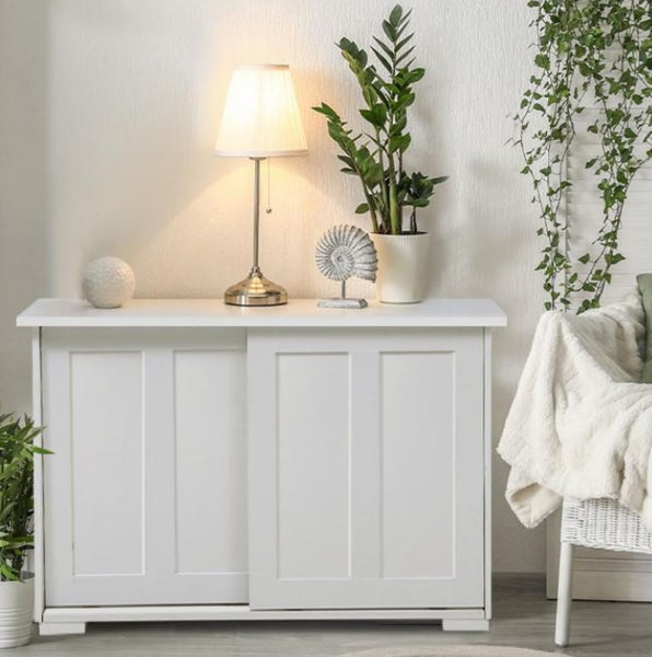 Storage Nice White with Doors Sliding  Limited stock- OFFERFEB