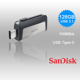 USB Drive Type-C 3.1  128GB SDDDC2-128G Dual USB Drive Type-C 3.1 SANDISK ULTRA
