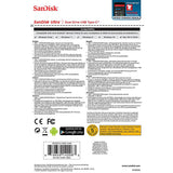 USB Drive Type-C 3.1  128GB SDDDC2-128G Dual USB Drive Type-C 3.1 SANDISK ULTRA