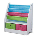 Kids Storage Children Storage Bookcase Toy Organiser Rack (idro)