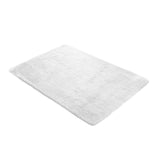 Rug Soft Rug Shaggy Confetti Rug Carpet Home Decor 200x230cm White (IDRO)