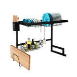 Dish Rack Dish Drying Rack 2 Level 65CM Over Sink Stainless Steel Dish Drainer Organizer  ( IDRO )