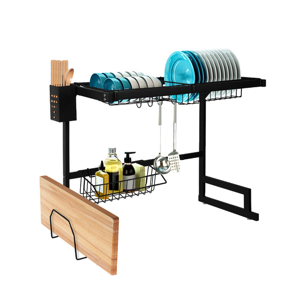 Dish Rack Dish Drying Rack 2 Level 65CM Over Sink Stainless Steel Dish Drainer Organizer  ( IDRO )