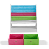Kids Storage Children Storage Bookcase Toy Organiser Rack (idro)