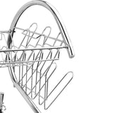 Dish Rack 2 Level Dish Drainer Cutlery Holder Rack Drip Storage Stainless Steel Dish Rack ( IDRO )