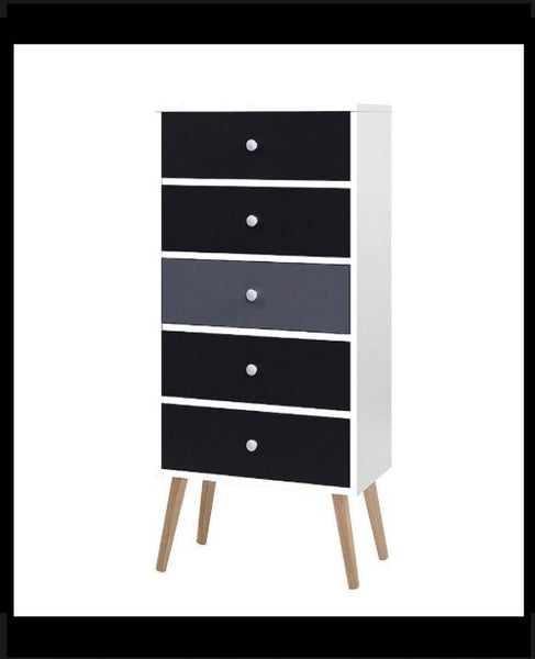 Bed Side Table Chest with drawers Tallboy Cabinet Storage Furniture Bedroom