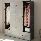 Wardrobe With Shelves Stack able Adjustable
