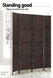 Privacy Divide Screen Cover Separate Areas BROWN