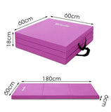 Health and Fitness Items Exercise Thick Comfy And Foldable Mat