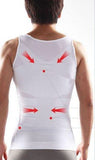 Men body s h a p e shirt Tightly fitted undershirt