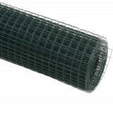 Fence Cover Mesh Plants Trees Steel Chicken Wire Coating Pvc 24  x 1,5 m (L x H) mesh size 19x19mm