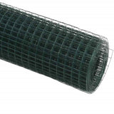 Fence Cover Mesh Plants Trees Steel Chicken Wire Coating Pvc 1.5M X24M mesh size 12x12mm