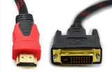 Adapter HDMI to DVI Quality gold color