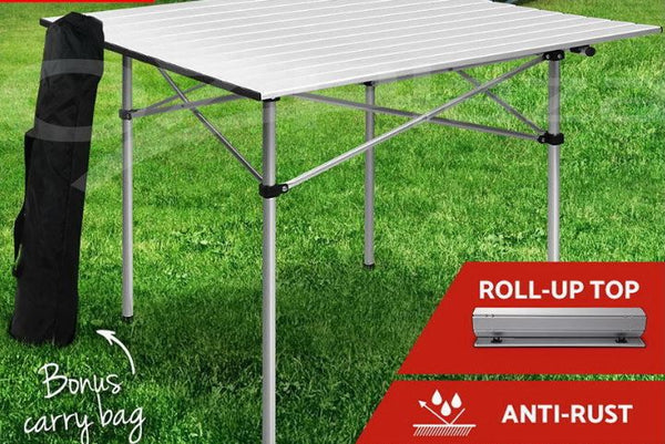 Portable Table Practical ROLL and FOLD and in the bag 70cm