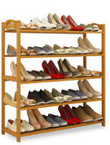 Shoe Rack Storage Wooden Natural Materials jolwoo5