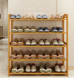 Shoe Rack Storage Wooden Natural Materials jolwoo5