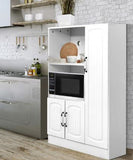 Storage Buffet Sideboard Cupboard Doors White Cabinet Kitchen Hallway