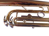 Gold Lacquered Trumpet Key