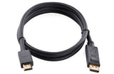 Cable DP male to HDMI male cable 1M black