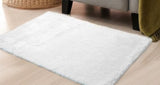 Rug Soft Rug Shaggy  Home Decor 80x120cm White (IDRO)