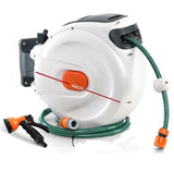 Hose Reel Retractable Spray Gun Hose Reel 30M Water Hose auto system Auto Rewind