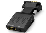 Adapter 1080P Stereo Audio HDMI Female To    VGA Male or VGA to HDMI   Converter