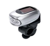 Bike Lights Bicycle Lamps With SOLAR and Dynamo Solar LED  (set Front and Rear)