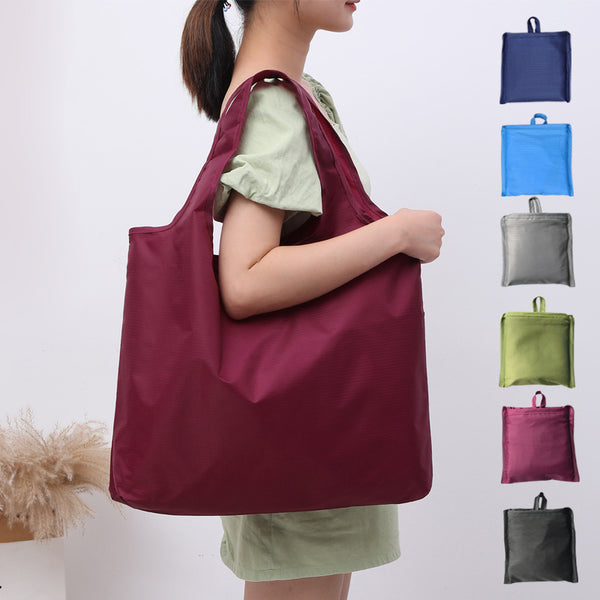 Shopping Bag Reusable Foldable Totte Portable Large Capacity Shoulder Handbags Grocery OBER