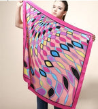 women Men New Arrival 90cm*90cm  Square 26 colors jolmantilo (P)