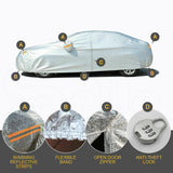 Car Covers Protection from weather elements UV Adjustable Large size YXL (idro)