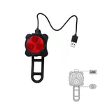 Bicycle Lights Bike Lights Front Rear Tail Light Lamp Rechargeable USB IPX4