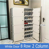 Storage Rack DIY MANY SIZES - White or See through Doors option Shoe Rack