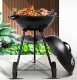 BBQ Charcoal and as Smoker For Outdoor Camping Patio Wood use Barbeque