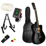 Guitar 38" Instrument With Case And Accessories Guitar