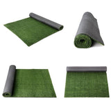 Grass Fake Durable Safe Brand new 1m X 10m thick 17mm Synthetic Turf Plastic Olive Fake Plant Lawn