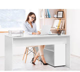 Desk Student desk Extending Design - Office Desk Computer Desk Corner Study Table Workstation Bookcase Storage