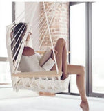 Swing Hammock Hanging Hammock  Swing Chair - Cream
