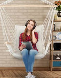 Swing Hammock Hanging Hammock  Swing Chair - Cream
