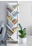 Bookcase Display Storage Stand Rack Shelf 9 level, 40cm x 19.5cm x 150cm Bookshelf White